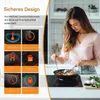 AMZCHEF Glaskeramikkochfeld autark 3 Kochzonen 5400W 9 Produktbild-Vorschau 5