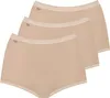 sloggi Damen Maxislip 3-Pack Basic+ - BEIGE - Größe 42 Produktbild-Vorschau 1