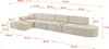 ALTDECOR Ecksofa in L-Form IREA-L3-v3 412x165x77 cm Beige Produktbild-Vorschau 5