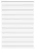 vidaXL Doppelrollo Weiß 95x150 cm Stoffbreite 90,9 cm Produktbild-Vorschau 8