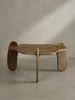 Couchtisch 78x78x39,5 cm Mango Massivholz Walnussfarben Produktbild-Vorschau 9