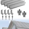 Solarmodul Halterung Set Blechdach Dach Befestigung Produktbild-Vorschau 1