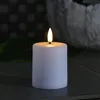 LED Mini Kerze/Grabkerze - H: 10cm/D: 6,1cm - Timer/Sensor Produktbild-Vorschau 8