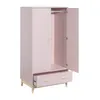 Kleiderschrank Mobili Rebecca Amchor 175x80x55 MDF Kiefer Produktbild-Vorschau 8