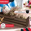 KOTARBAU® 3 Pezzi Fioriera da Balcone Vaso da Esterno con Anteprima dell’immagine prodotto 2
