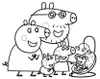 Peppa Wutz Ausmalbilder: Malspaß mit Peppa Produktbild-Vorschau 8