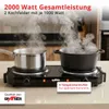 Grafner Kochplatte doppelt mit klappbaren Griffen, 2000 Produktbild-Vorschau 3