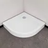 ECOLAM Receveur de douche Semi-circulaire Ben 90x90 x 15 cm Voir les images du produit 4