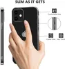 A hand is holding an iPhone 12 Mini with a transparent case, showcasing its features. Produktbild-Vorschau