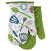 Set di guanti da cucina con magnete Posate verdi da cucina Anteprima dell’immagine prodotto 1