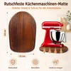 Schiebebrett für Küchenmaschine,Holz Geräteunterlage Produktbild-Vorschau 3