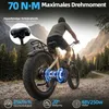 20" * 4,0" 48V skládací elektrokolo s širokými Náhled obrázku produktu 20