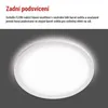 LED přisazené svítidlo FLORI kruhové, bílé, 18W, neutrální bílá Anteprima dell’immagine prodotto