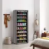 ModernHome Stoff Kleiderschrank mit Regalen für Kleidung Produktbild-Vorschau 7