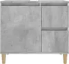 vidaXL Badschrank Betongrau 65x33x60 cm Holzwerkstoff Produktbild-Vorschau 7