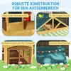 AIYAPLAY Kinderspielhaus aus Tannenholz, Faltbares Häuschen Produktbild-Vorschau 7