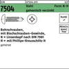 Reyher  7504-N Bohrschrauben 4,2x25 verzinkt Linsenkopf Produktbild-Vorschau 1