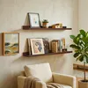 Mensola da parete Relaxdays, L x P x A: 5 x 100 x 15 cm, Anteprima dell’immagine prodotto 3