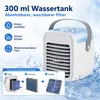 USB 3in1 Luftkühler Ventilator mit Befeuchtung, LED Licht, Produktbild-Vorschau 3