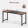 COSTWAY Table de conférence 160x60 cm, table de réunion Voir les images du produit 3