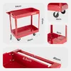 AREBOS Werkstatt-Rollwagen | Montagewagen mit 2 Fächern | Produktbild-Vorschau 11