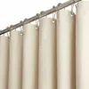 Beige/Cremefarbener Duschvorhang aus Stoff, 180 x 180 cm – Produktbild-Vorschau 1