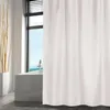 Douchegordijn MSV Textil, 240 x 200 cm, wit Productafbeelding-voorbeeld 2