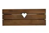 Blumenkasten aus Holz braun 40 cm mit Herz Produktbild-Vorschau 2