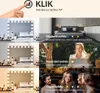 AjieQaQ Kosmetické zrcadlo Hollywood 18 LED 80x60 cm, 3 Náhled obrázku produktu 4
