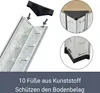 Rohový regál 21093, úložný regál, z pozinkovaného kovu, s 5 Náhľad obrázku produktu 7