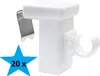 20x Fensterhaken Dekohaken Fensterclip für Produktbild-Vorschau 1