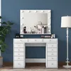 Skye Decor, BJ118 - 2789, kozmetické stolíky, biela, 120 x Náhľad obrázku produktu 3