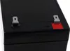 Close-up of the top terminals of a black battery. Produktbild-Vorschau