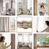Vorhang RIVA dunkelbeige 140x270 cm  Kräuselband Tunnelzug Produktbild-Vorschau 8