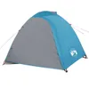 vidaXL Tente de camping dôme 4 personnes bleue étanche à Voir les images du produit 6