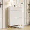 INONEFT, zapatero estrecho con 2 puertas abatibles y un Vista previa de la imagen del producto 7