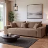 Schlafsofa CORDO Bronze – 3-Sitzer mit Bettkasten, 265x105 Produktbild-Vorschau 1