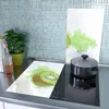 Spritzschutz Herdabdeckplatte Schneidebrett aus Glas Kiwi Produktbild-Vorschau 3