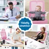 Krzesło biurowe ALFORDSON, ergonomiczne, idealne do pracy w Podgląd zdjęcia produktu 4