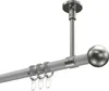 Interdeco Gardinenstange / Vorhangstange Weiß / Produktbild-Vorschau 1