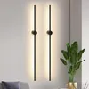 ZMH 2er LED Wandleuchte Innen Wandlampe 100CM Lang Schwarz Produktbild-Vorschau 1