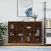 Wandschränke 2 Stk. Braun Eichen-Optik Holzwerkstoff Produktbild-Vorschau 2
