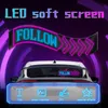 Flexibilní LED displej, APP BT, reklamní obrazovka do auta, Náhled obrázku produktu 6