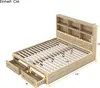 A diagram of a kingsize platform bed with dimensions indicated by measurement lines and numbers. Produktbild-Vorschau