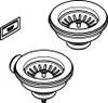 GROHE 40997DL0, Rose, Grohe, 31 648, 31 653, 31 654, 31 655 Produktbild-Vorschau 2