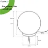 LUMILED Milchig Kugelleuchte 20cm Außen Außenkugelleuchte Produktbild-Vorschau 7