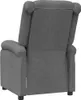 vidaXL Relaxsessel Dunkelgrau Stoff Produktbild-Vorschau 5