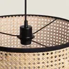 Pendelleuchte Rattan Huela Doppio Natürlich Produktbild-Vorschau 4