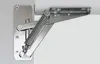 A close-up view of a metal lift mechanism with a spring, attached to a cabinet or furniture. Anteprima dell’immagine prodotto