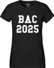 Huuraa Damen T-Shirt BAC 2025 Abschluss Frankreich M Black Produktbild-Vorschau 2